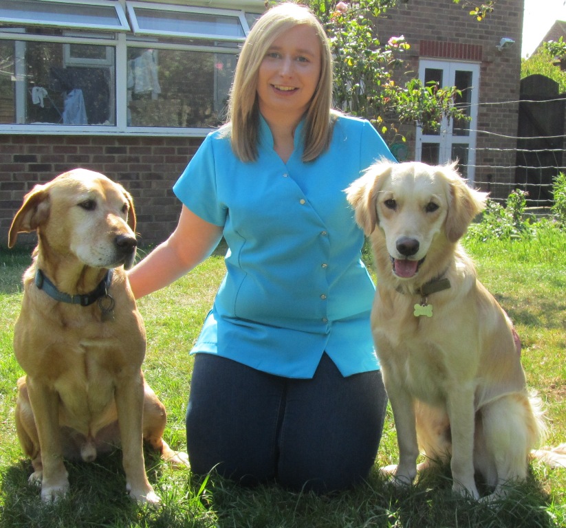 Charlotte and dogs - Copy